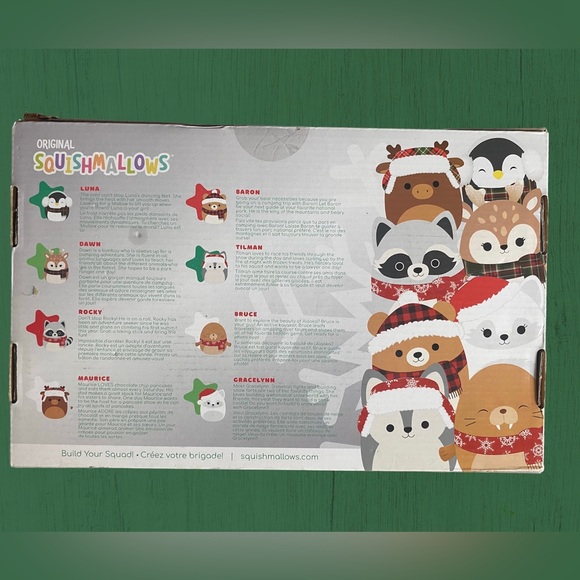 2021 Holiday Winter Squad - Squishmallows Set - Mini Ornaments Christmas - Picture 3 of 3